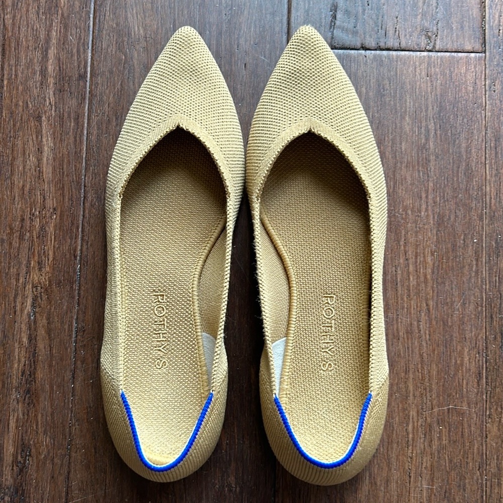 Rothy’s The Point II in Khaki side 9